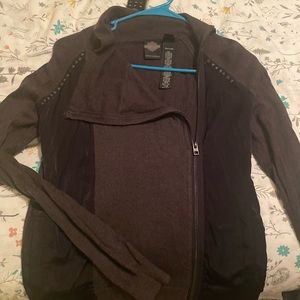 Harley Davidson zip up with detail